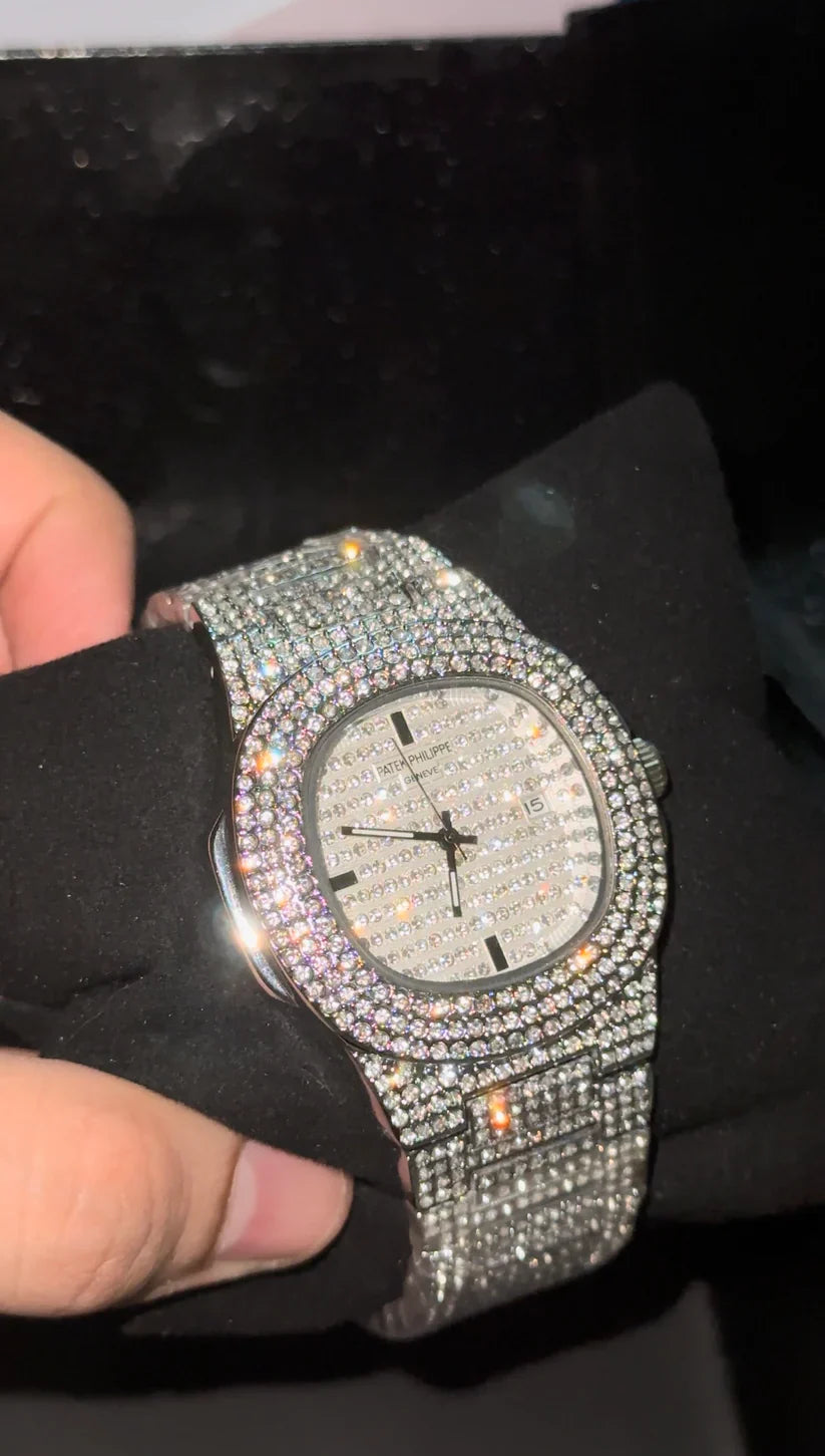 PATEK PHILIPPE ALL ICED OUT replica